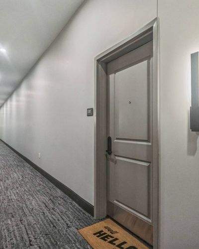 Main on University game room amenity with pool table and virtual reality